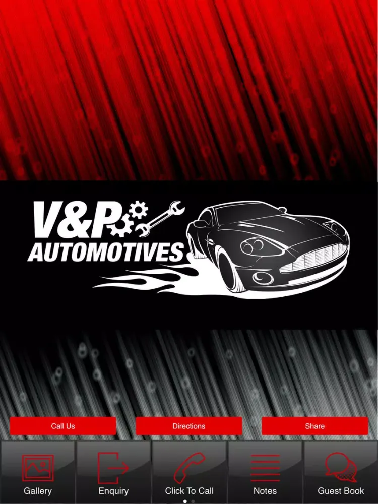V and P Automotives iPad  스크린샷