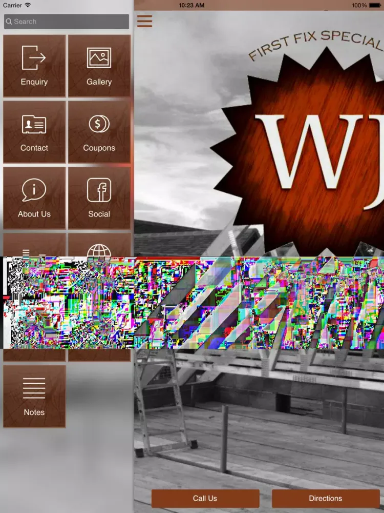 Capturas de pantalla de WJ Carpentry iPad 