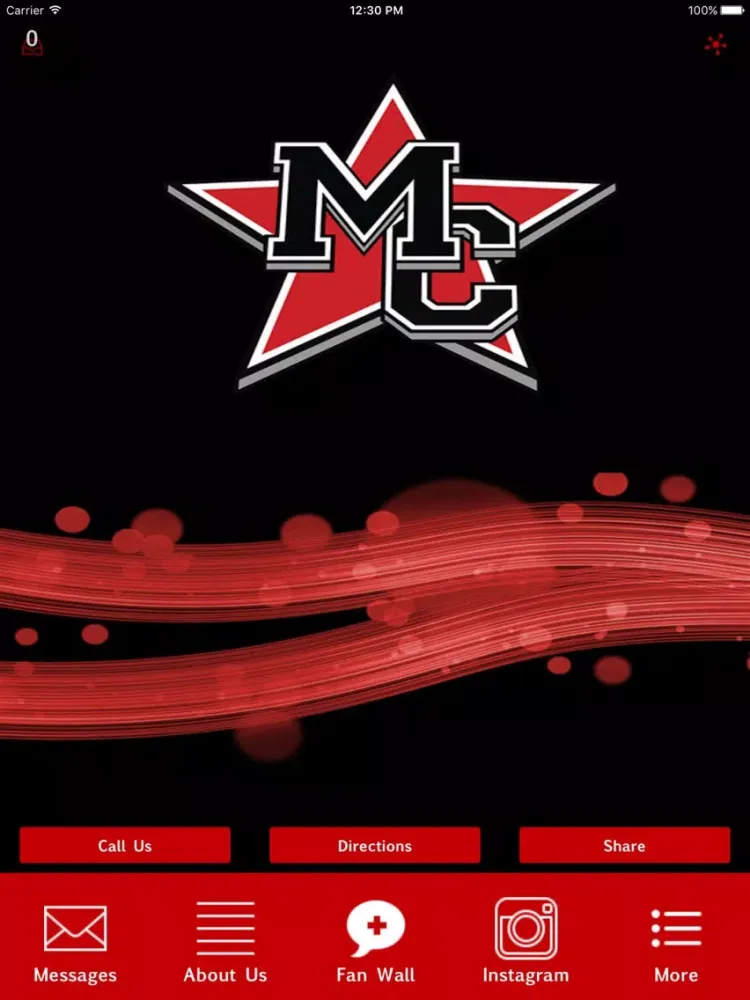 Tangkapan layar Magnitude Cheer iPad 