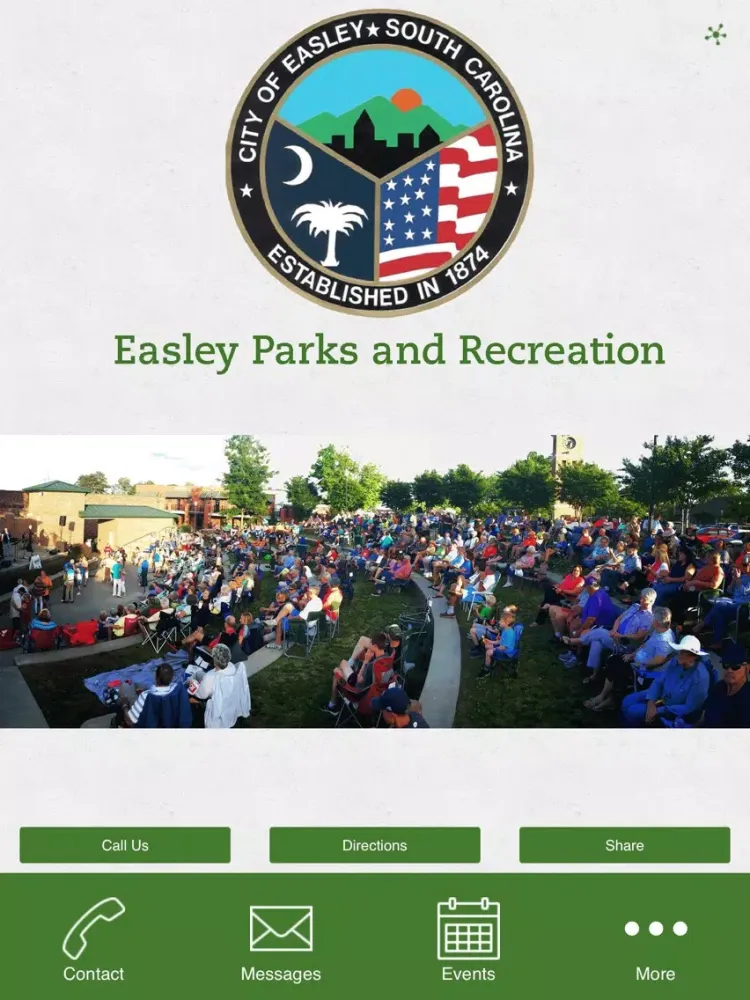 تصاویر Easley Parks and Recreation iPad 