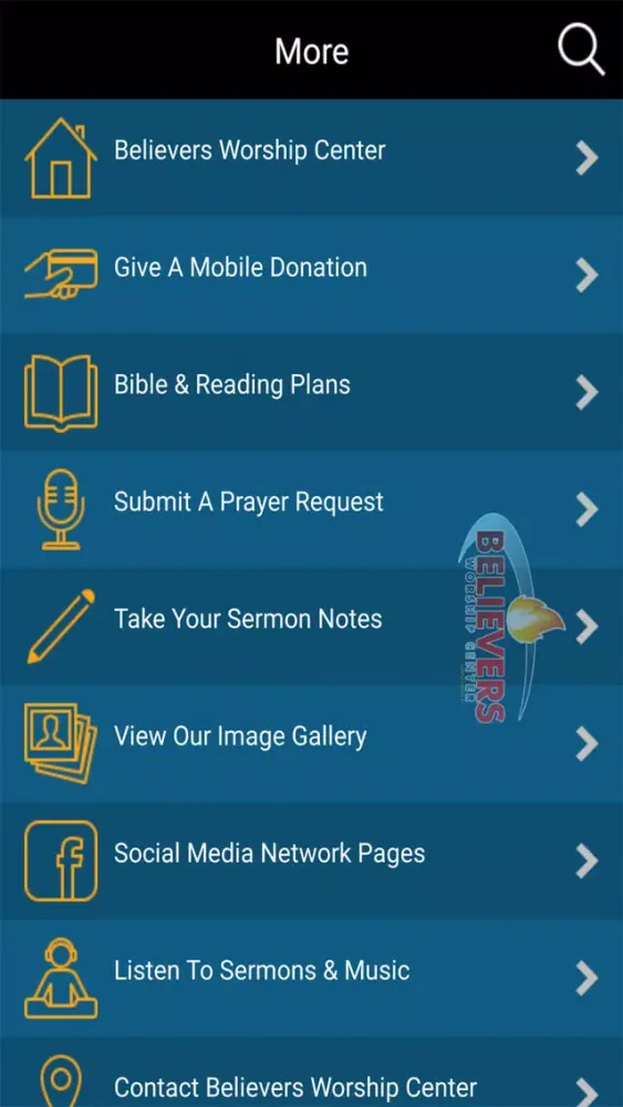 Believers Worship Center應用截圖