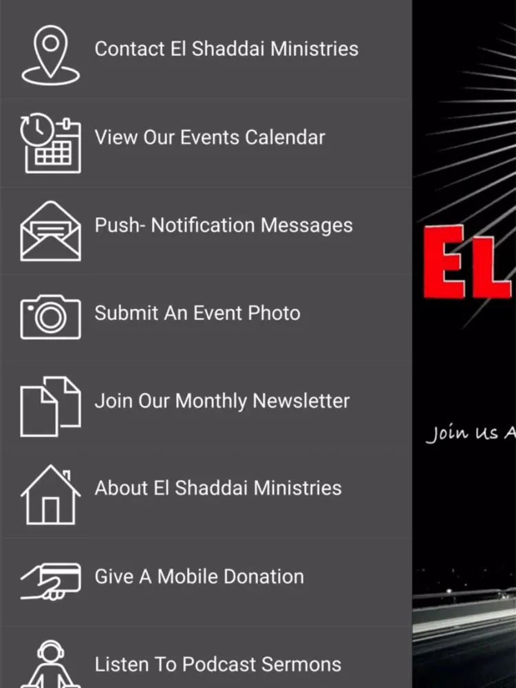 El Shaddai Ministries Ca. iPad  Screenshots