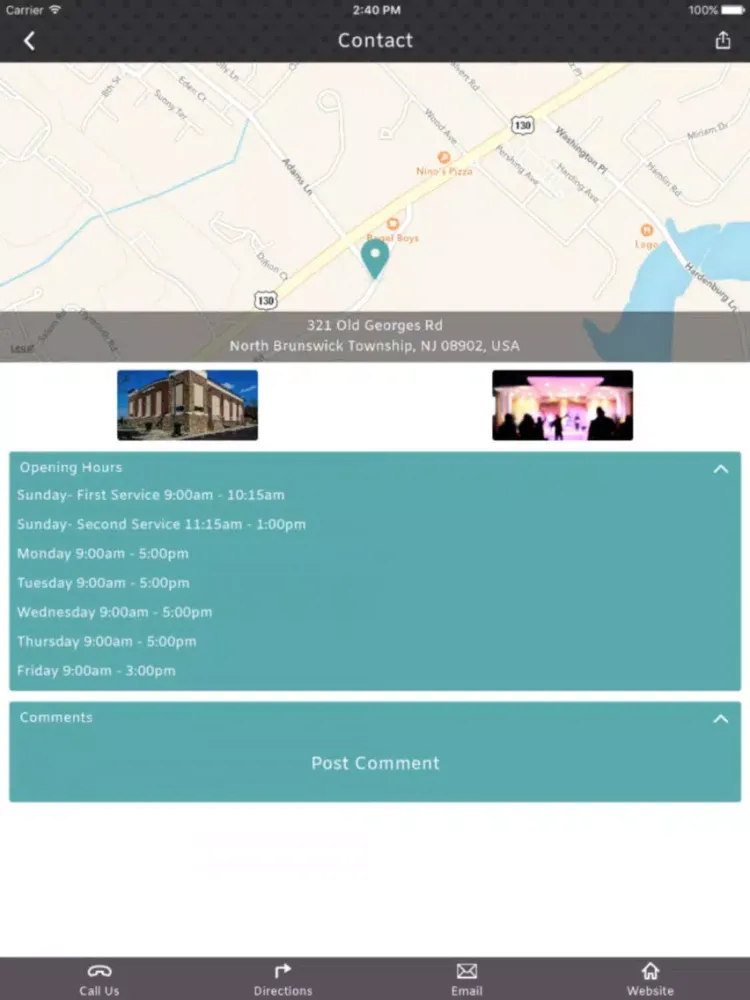 Grace Church North Brunswick iPad  스크린샷