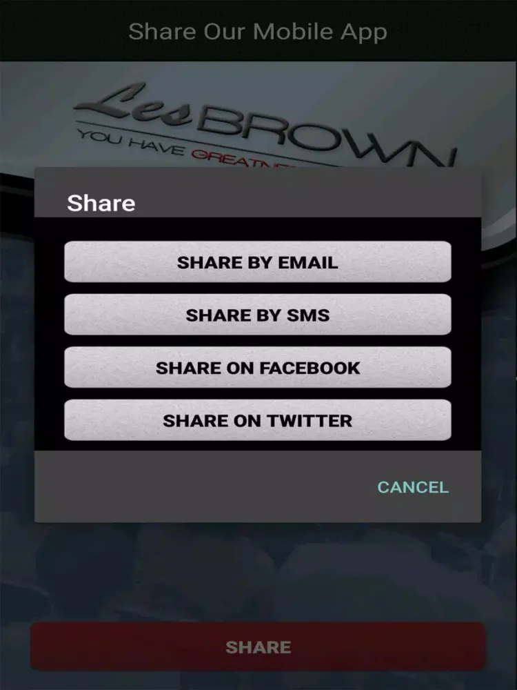 Скриншоты Les Brown The Master Motivator iPad 