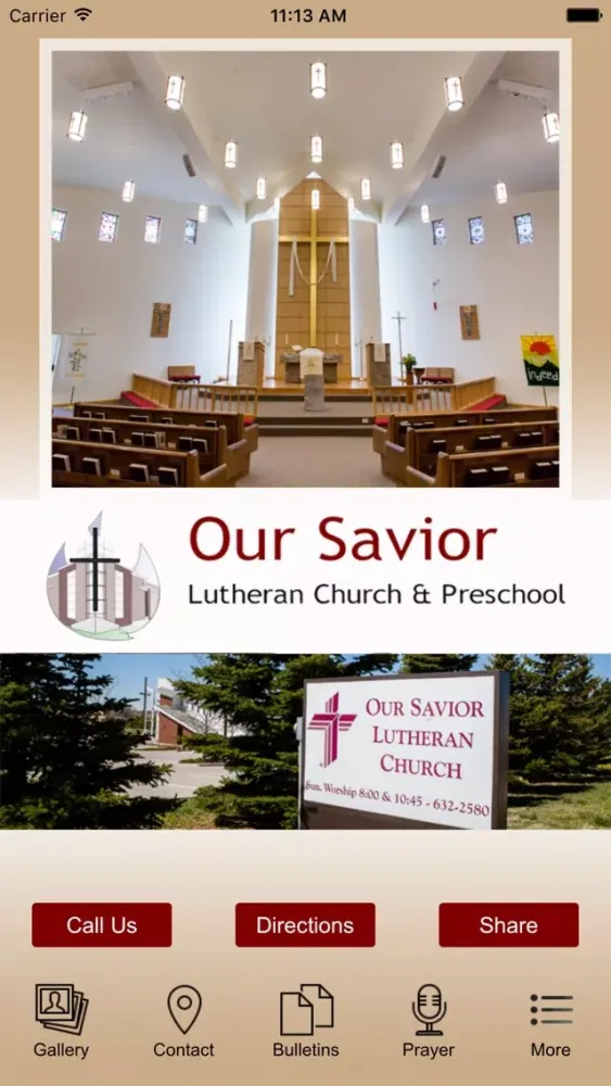 Our Savior Lutheran Church. سکرین شاٹس