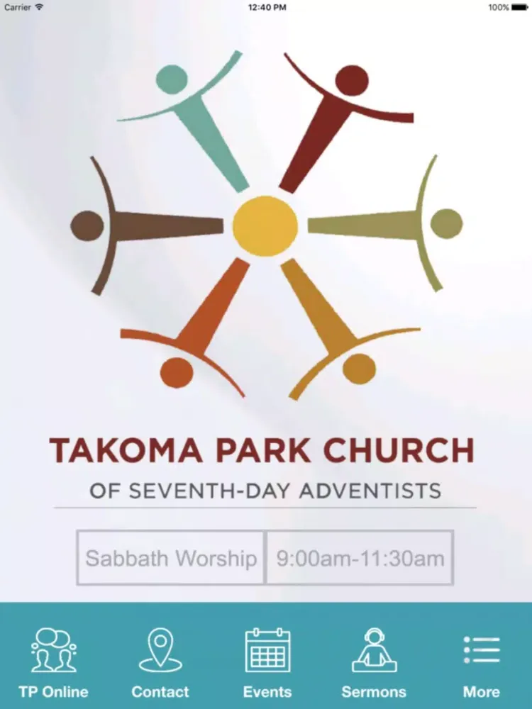 The Takoma Park Church iPad 应用截图