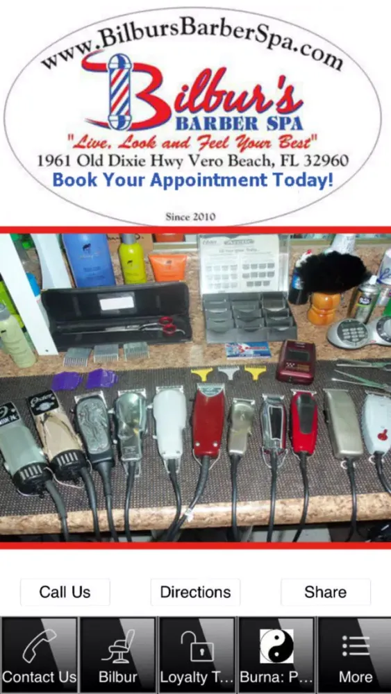 Bilbur’s Barber Spa應用截圖