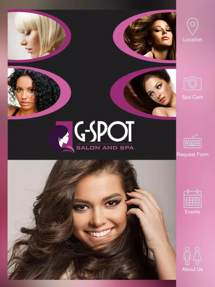 G-SpotSalonandSpa iPad 应用截图