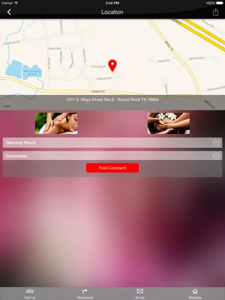 G-SpotSalonandSpa iPad 应用截图