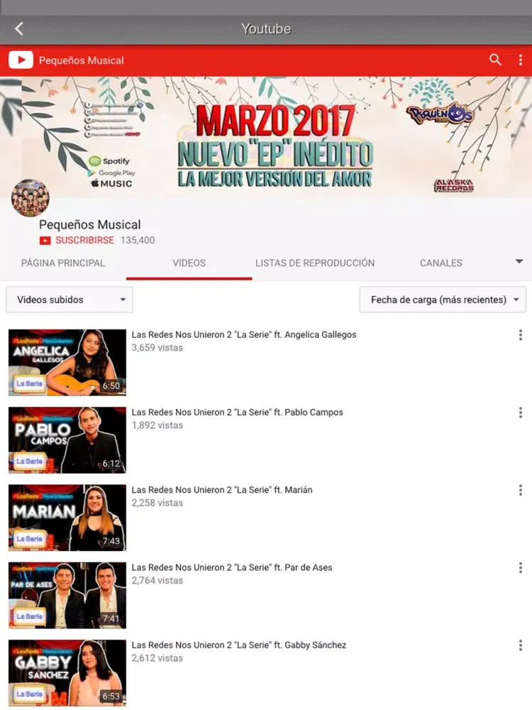 Pequeños Musical iPad 应用截图