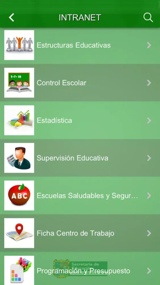 Tangkapan skrin Secretaría de Educación Tamaulipas