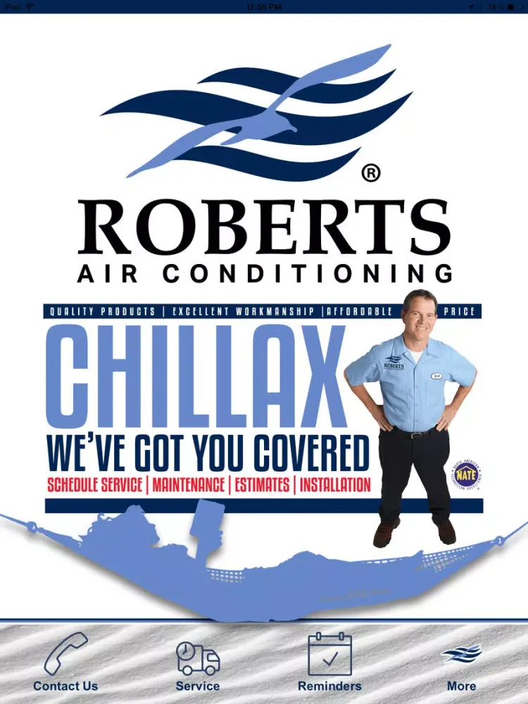Roberts Air Conditioning iPad  स्क्रीनशॉट