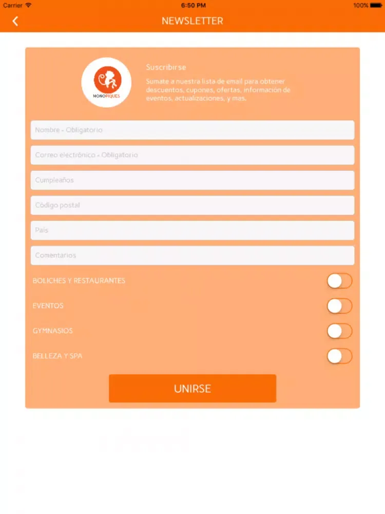MONOPIQUES iPad  Ekran Görüntüleri