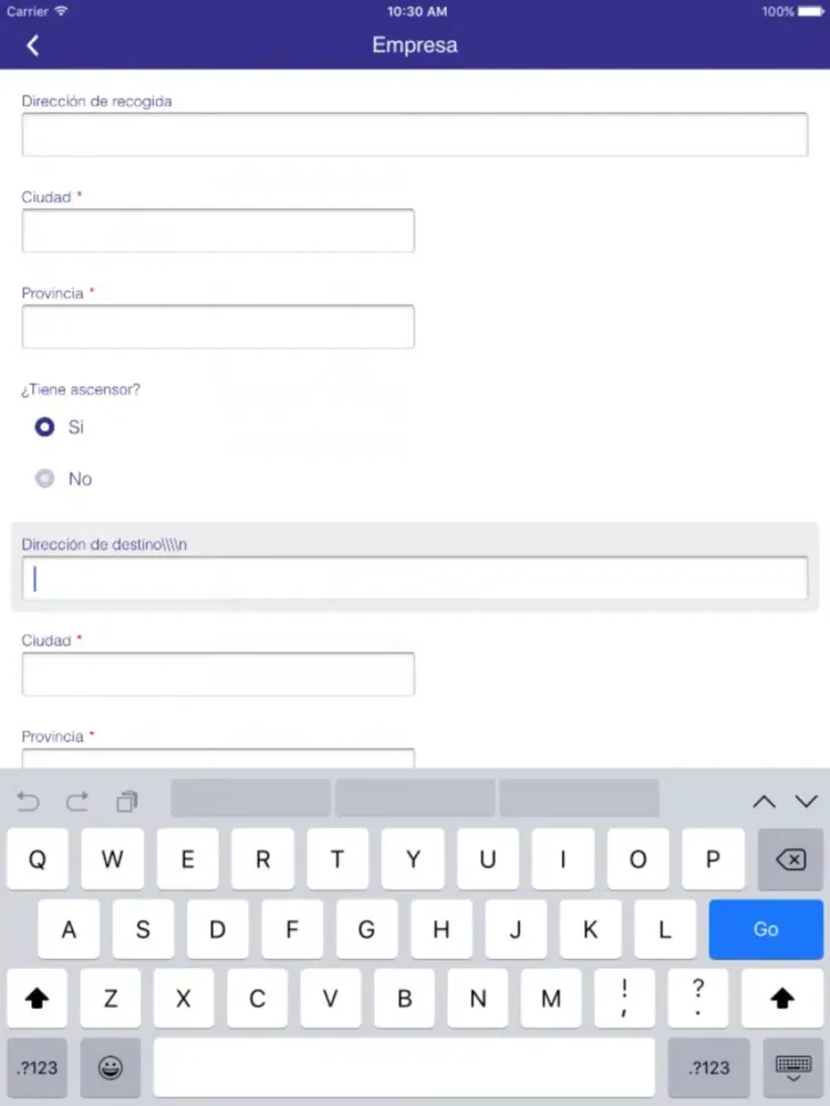 Captures d'écran de Mudanzas Las Naciones iPad 
