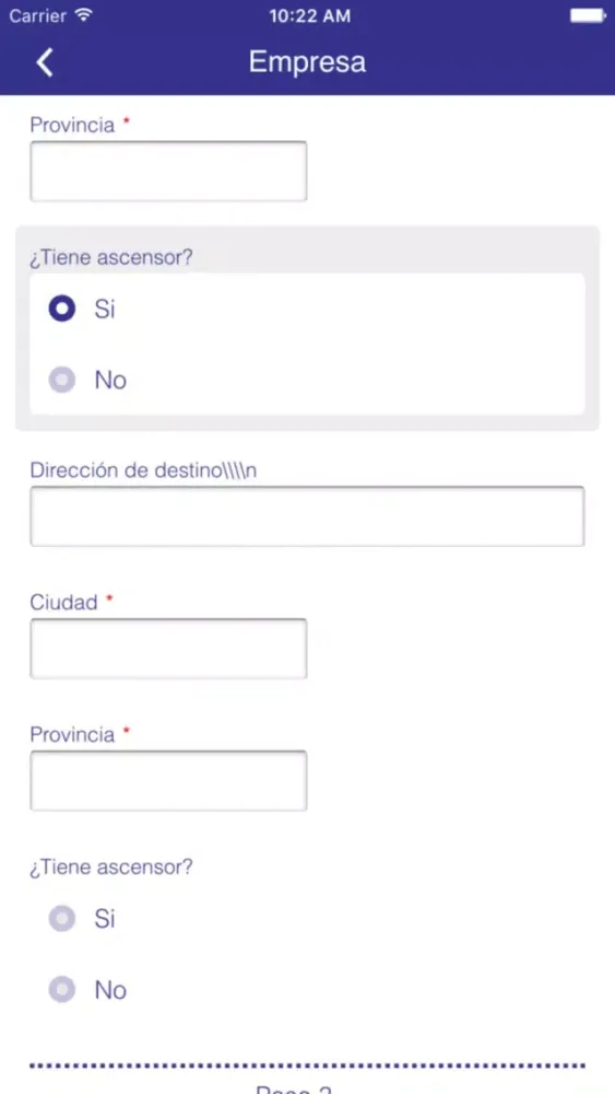 Captures d'écran de Mudanzas Las Naciones