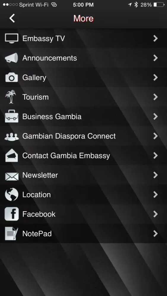 The Gambia Embassy USA Screenshots