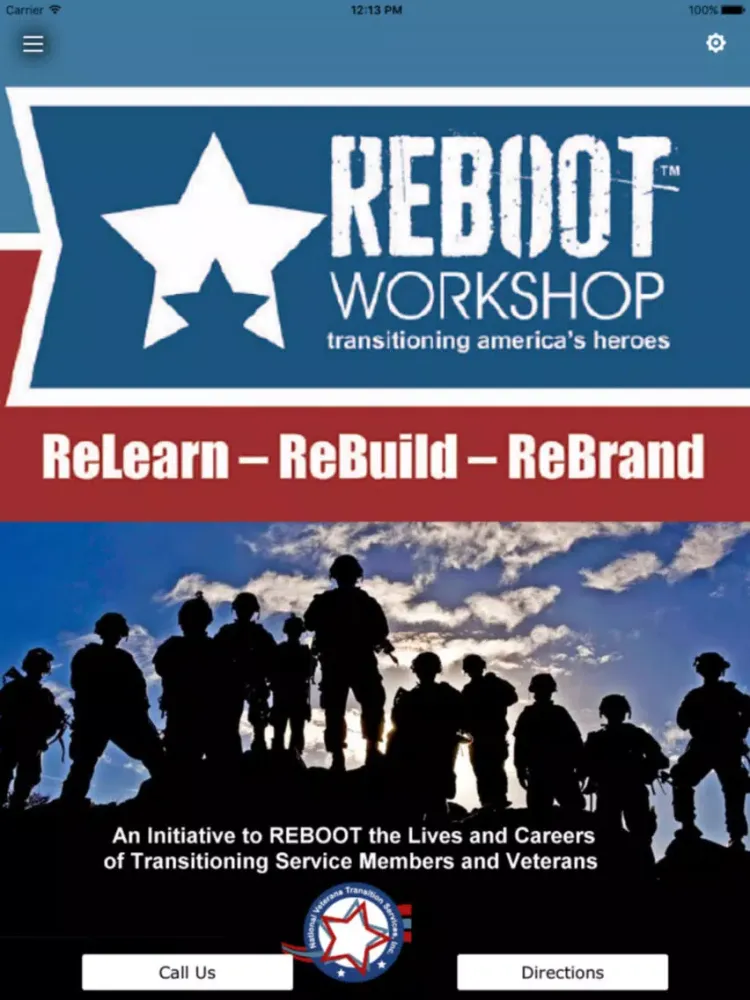 Tangkapan skrin REBOOT Workshop iPad 