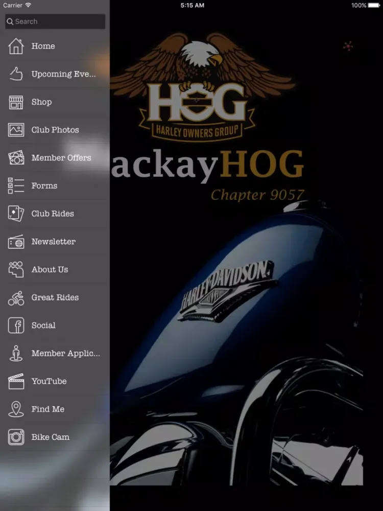 HOG Hong Kong iPad  スクリーンショット