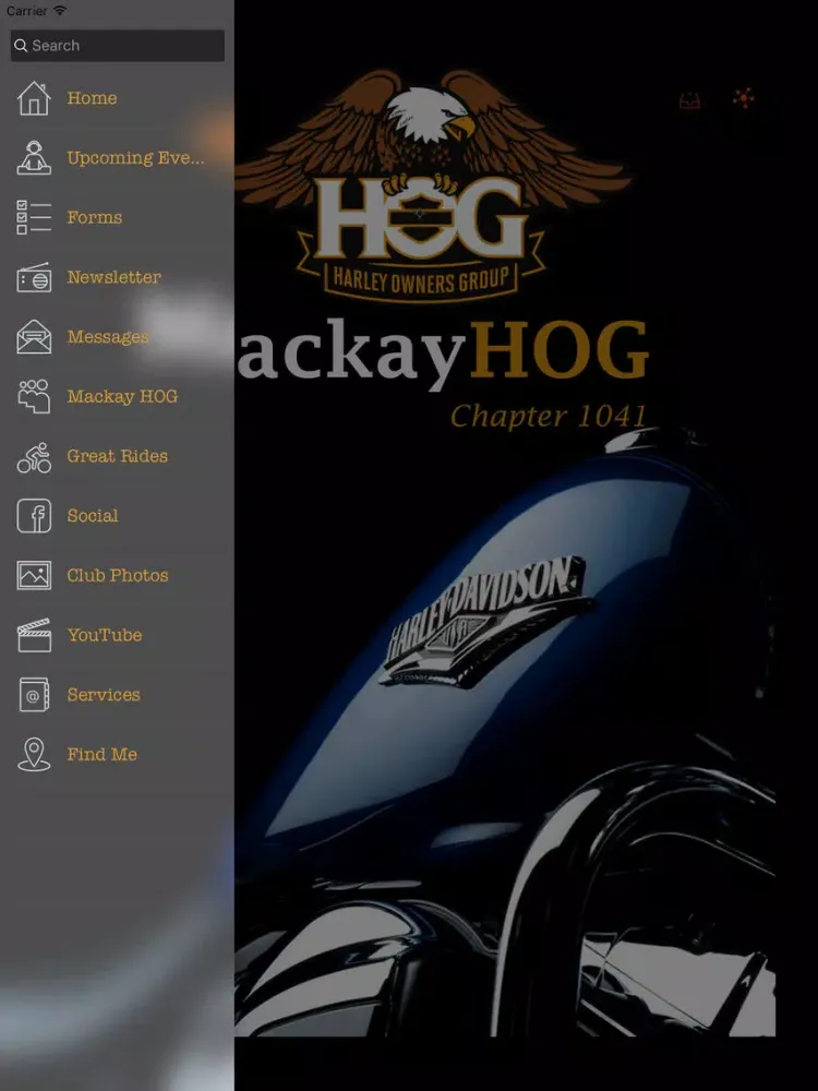 Mackay HOG iPad  Screenshots