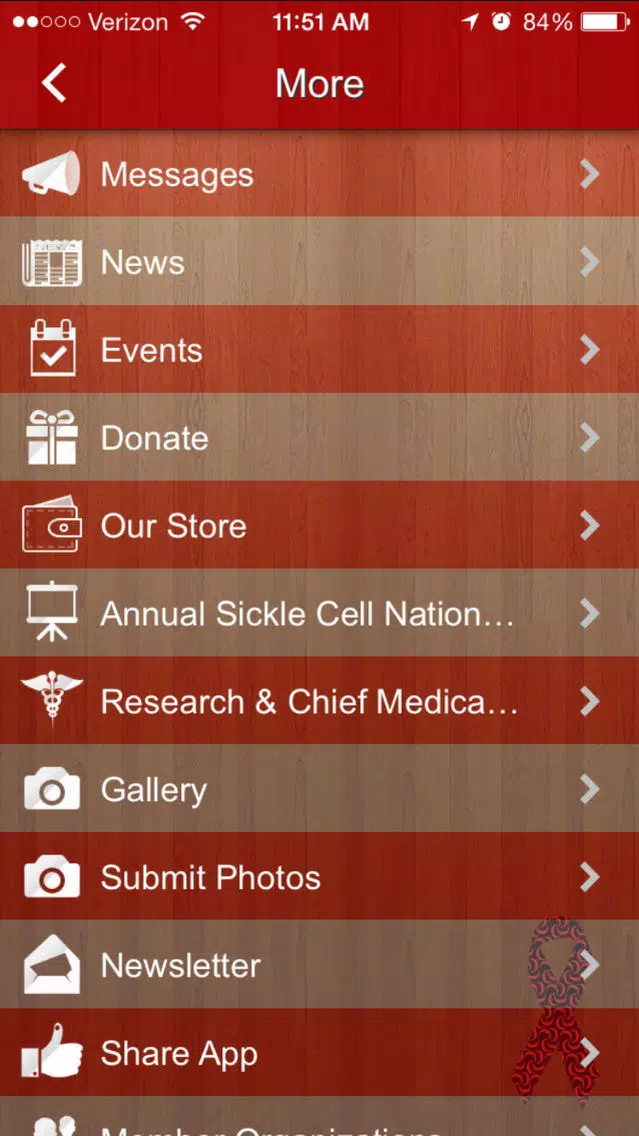 Capturas de tela do Sickle Cell Services