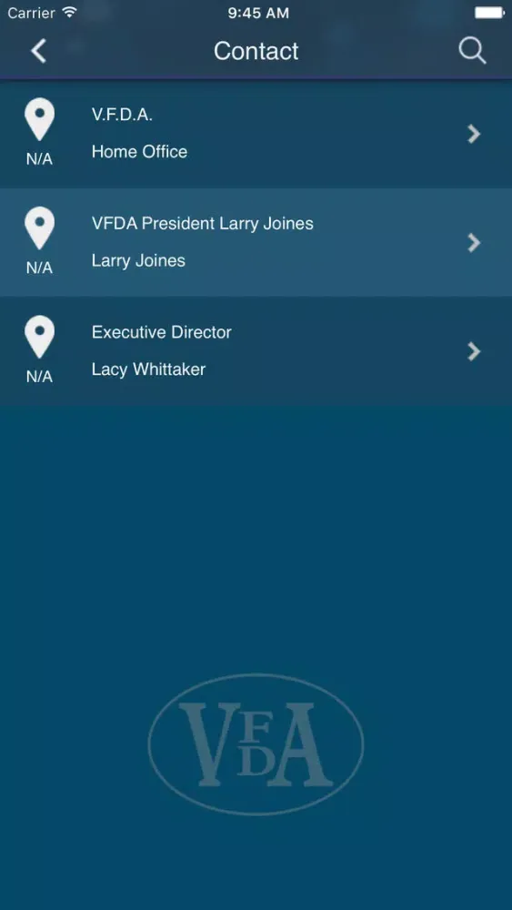 V.F.D.A. Screenshots