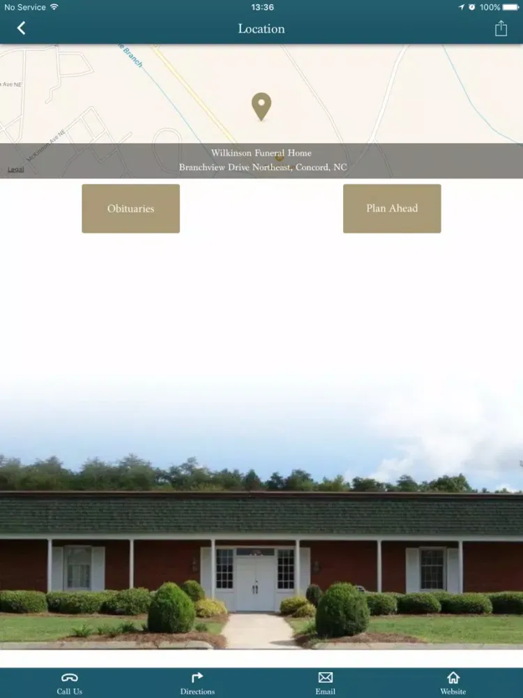 صور Wilkinson Funeral Home iPad 