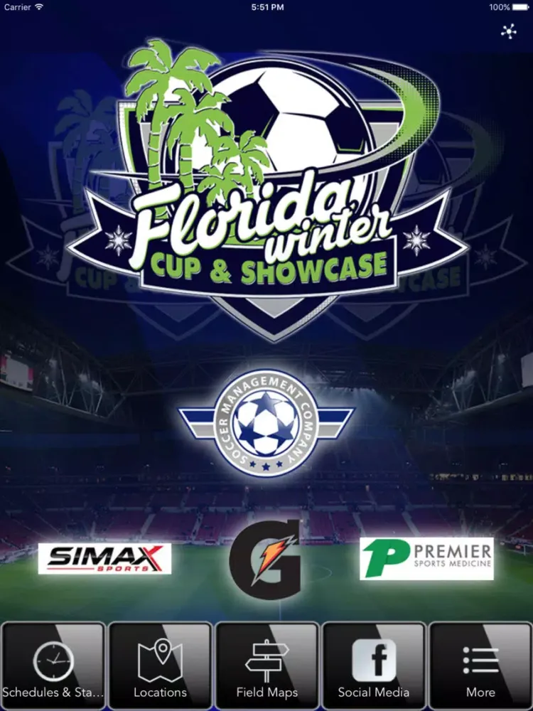 Capturas de tela do Florida Winter Cup & Showcase iPad 
