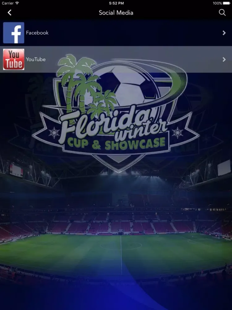 Capturas de tela do Florida Winter Cup & Showcase iPad 