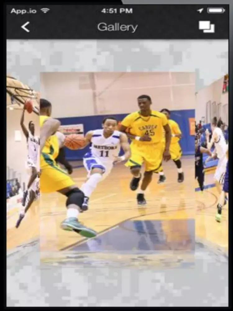 ภาพหน้าจอของ Kreul Basketball iPad 