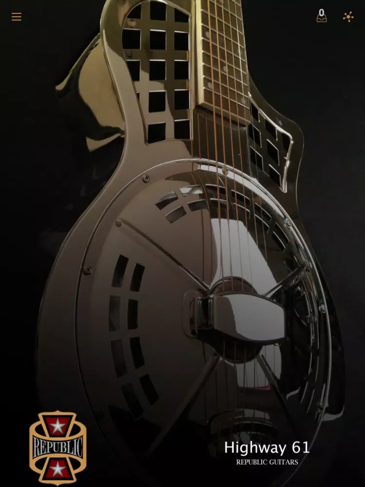 Republic Guitars iPad  Screenshots