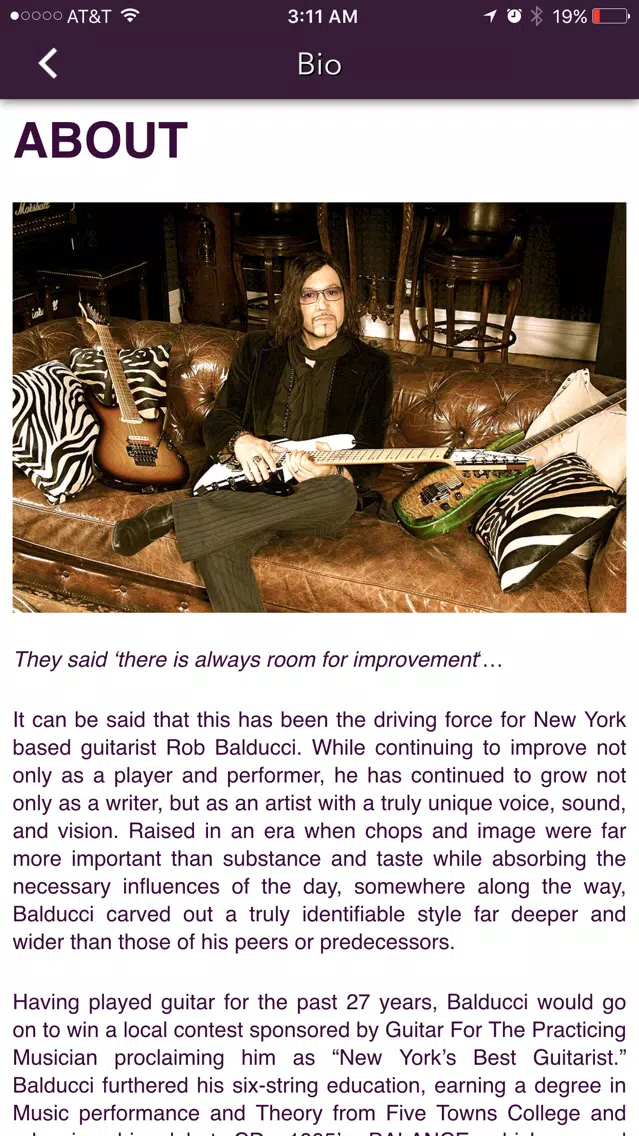 Rob Balducci スクリーンショット