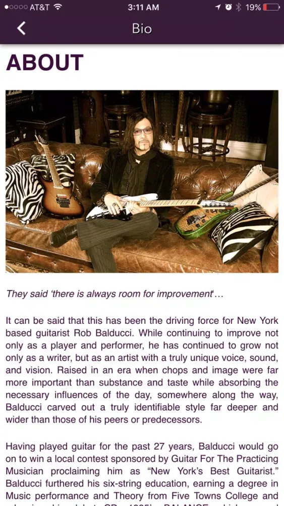 Rob Balducci スクリーンショット