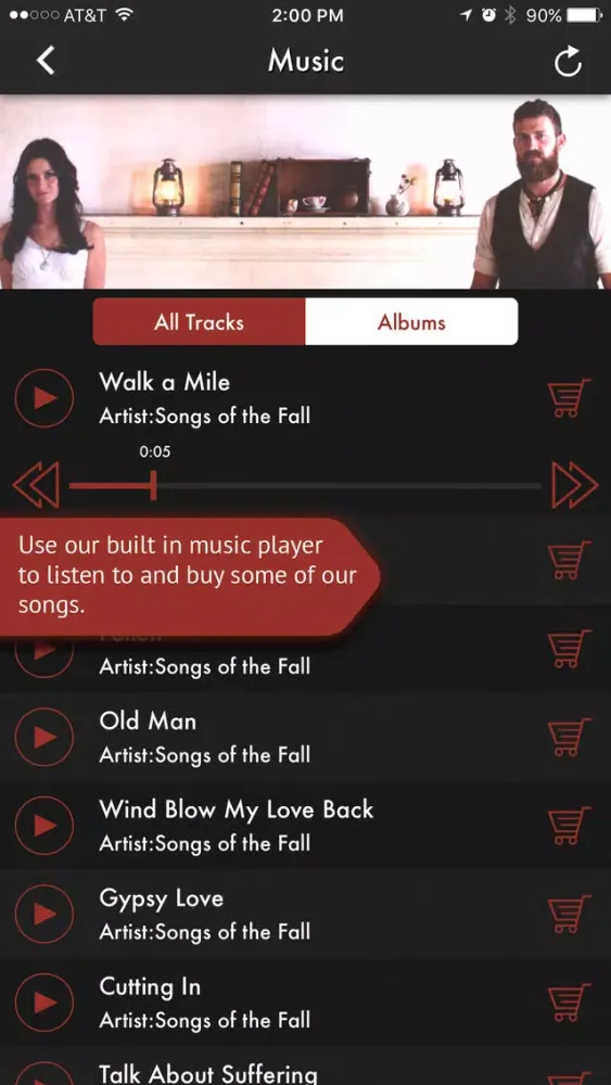 Capturas de pantalla de Songs of the Fall