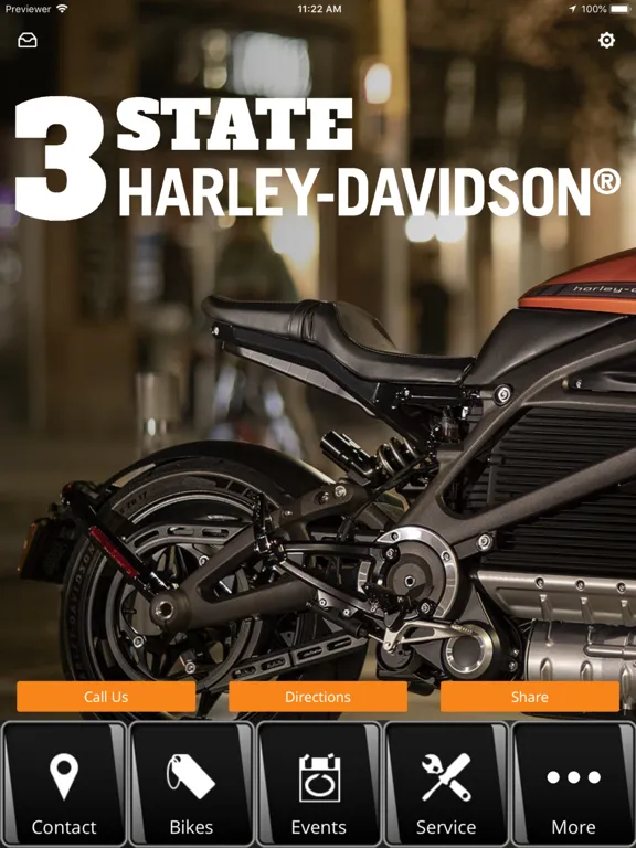3 State Harley-Davidson iPad 应用截图