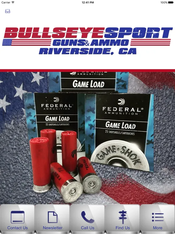 Bullseye Sport Guns & Ammo iPad 應用截圖