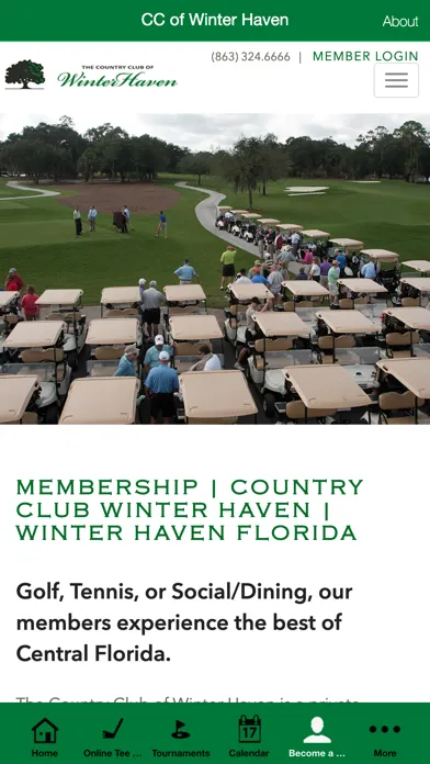 Zrzuty ekranu Country Club of Winter Haven.