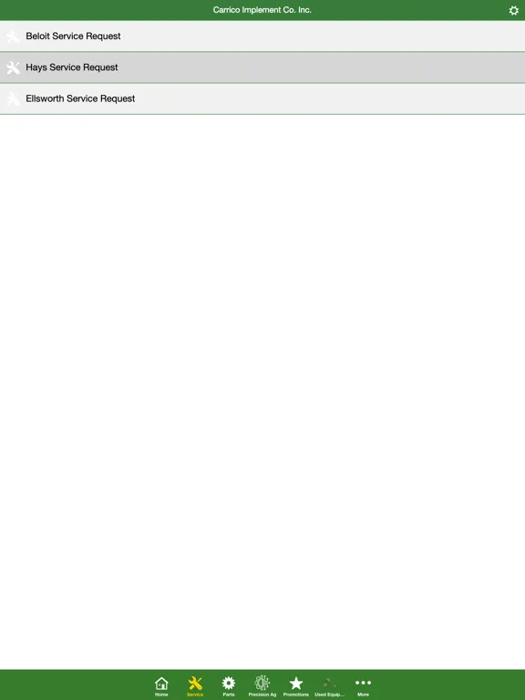 Capturas de pantalla de Carrico Implement iPad 