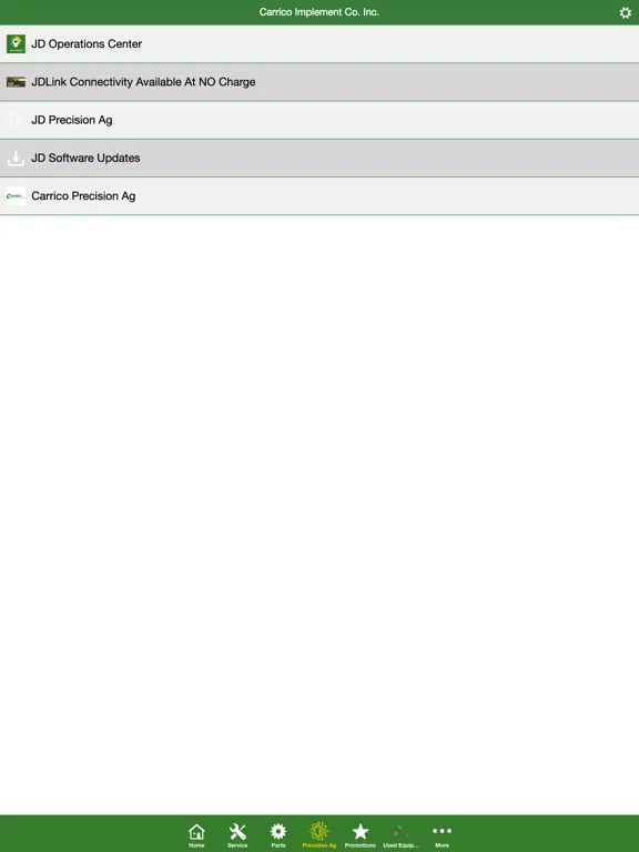 Capturas de pantalla de Carrico Implement iPad 