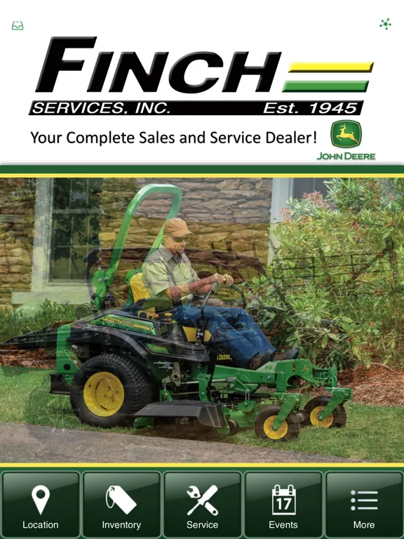 Ảnh chụp màn hình của Finch Services, Inc. iPad 
