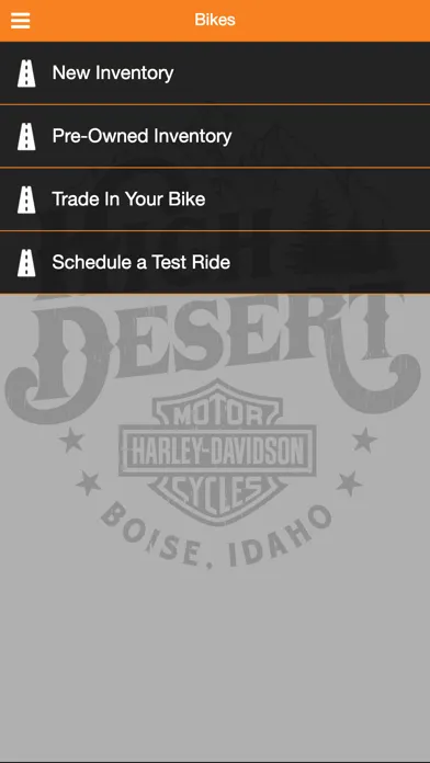 Captures d'écran de High Desert Harley-Davidson®
