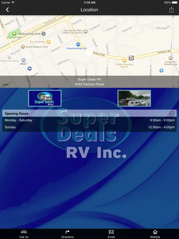 Super Deals RV, Inc. iPad 应用截图