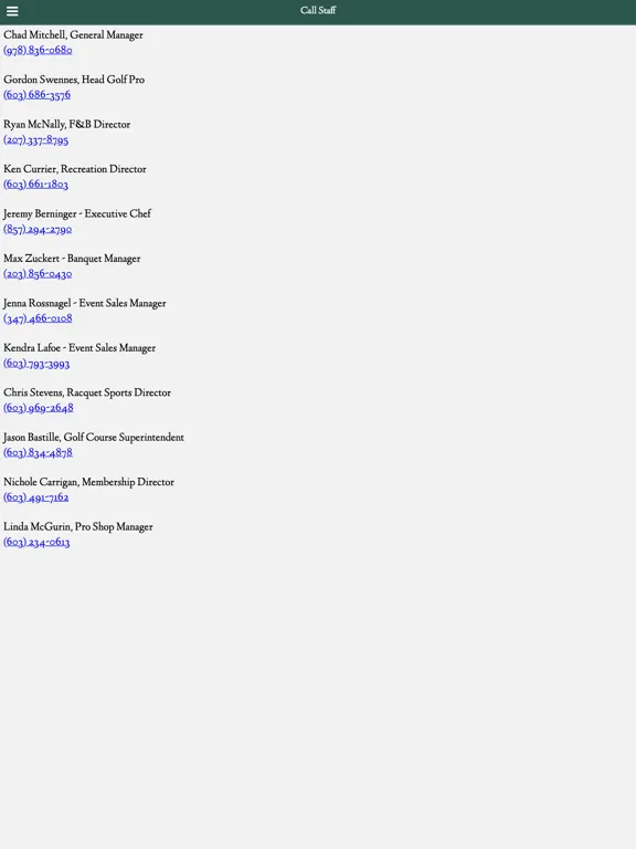 Wentworth CC iPad  Screenshots