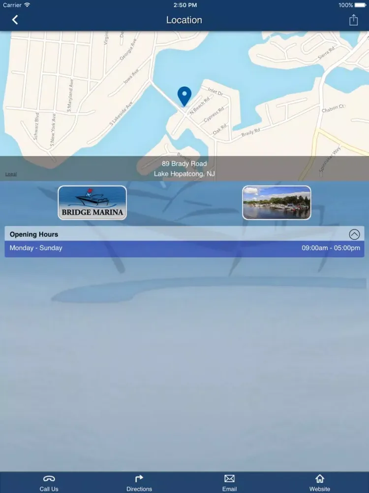تصاویر Lake Hopatcong Boater's App. iPad 