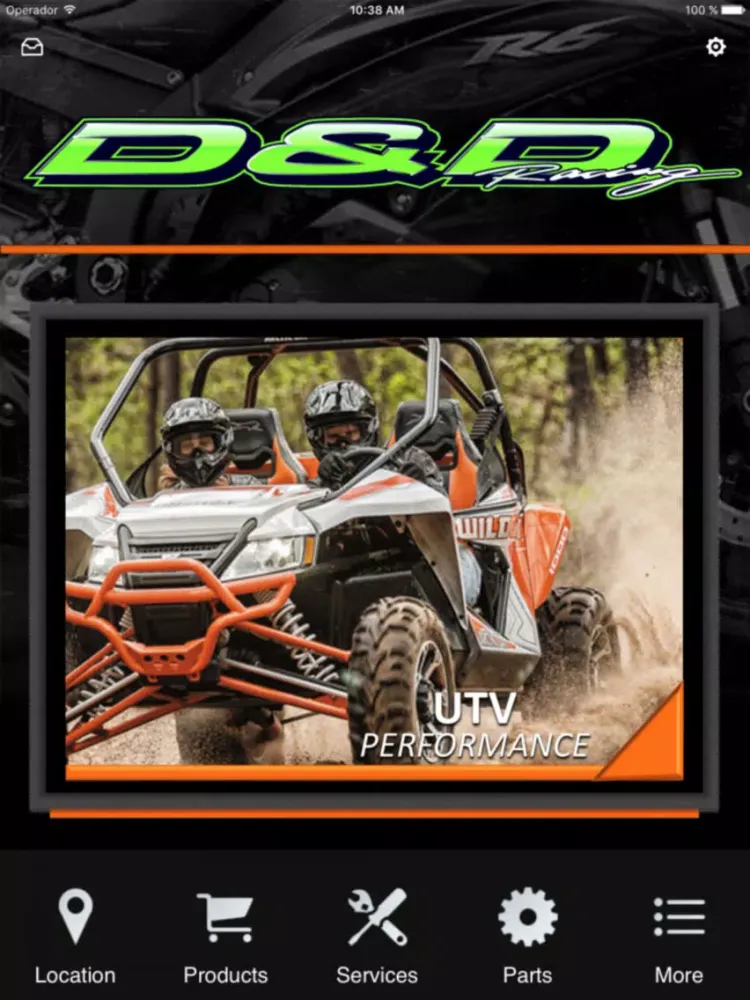 ภาพหน้าจอของ D&D Racing iPad 