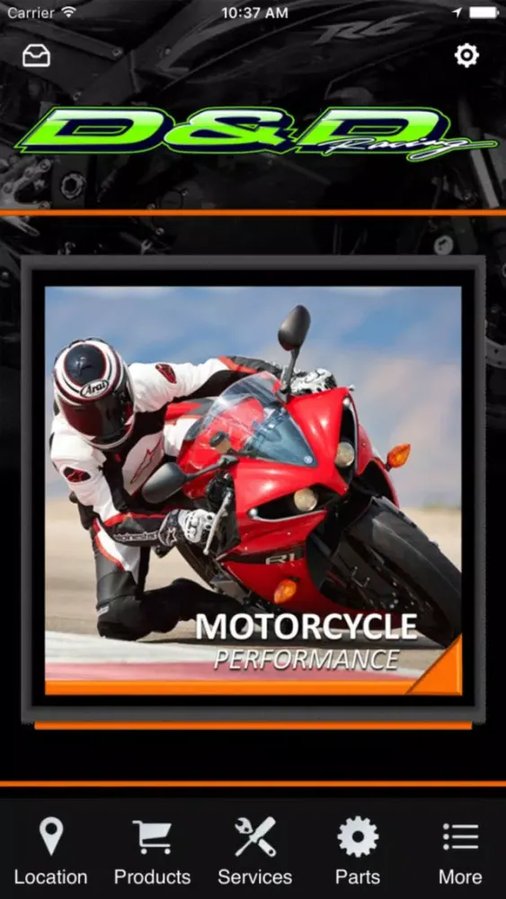 ภาพหน้าจอของ D&D Racing