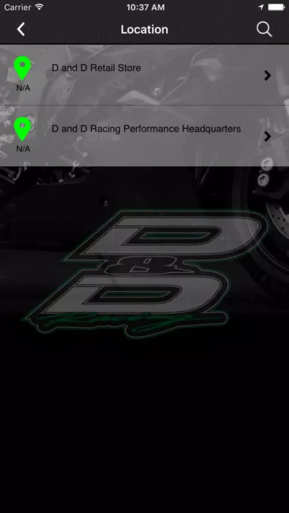 ภาพหน้าจอของ D&D Racing