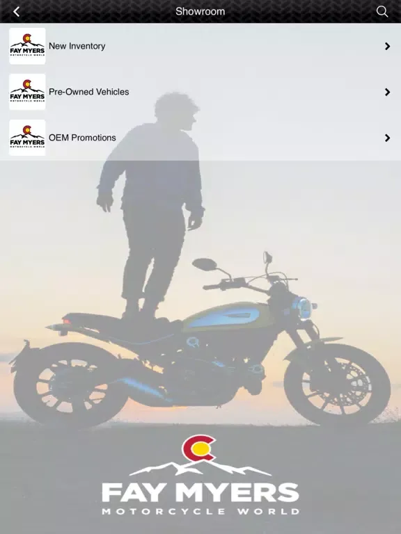Fay Myers Motorcycle World. iPad  स्क्रीनशॉट