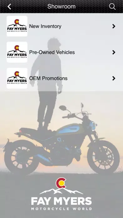 Fay Myers Motorcycle World. स्क्रीनशॉट