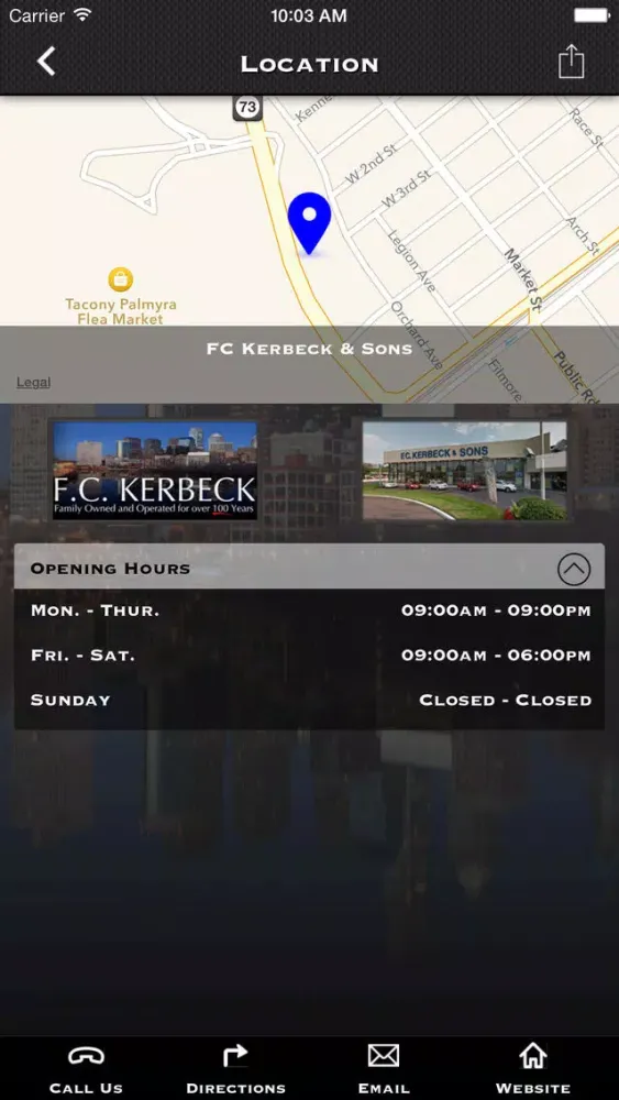 F.C. Kerbeck & Sons Ekran Görüntüleri