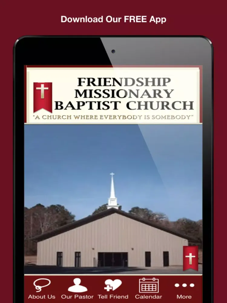 Friendship Baptist Church. iPad  Ekran Görüntüleri